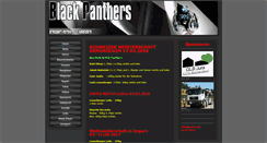 Desktop Screenshot of blackpanthers.ch